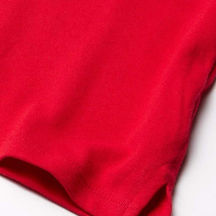 Lot de 2 polos piqués à manches courtes The Children's Place pour filles, couleur rubis, taille XXL