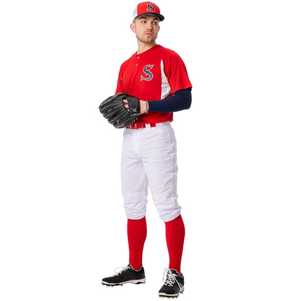 Champro Men's Triple Crown 2.0 Baseball Knickers Pants, Graphite, Large