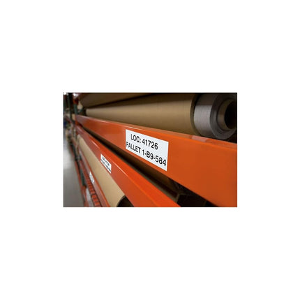DYMO XTL All-Purpose Vinyl Labels | 54 mm x 7 m | Black on White