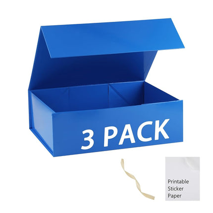 MUMUPACK Blue Gift Box,19x16x6 Extra Large Gift Bo