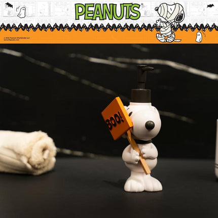 Peanuts Snoopy Soap/Lotion/Hand Sanitizer Resin Pump Dispenser, 10.23 Ounces, (Officially Licensed Product) by Franco Collectibles