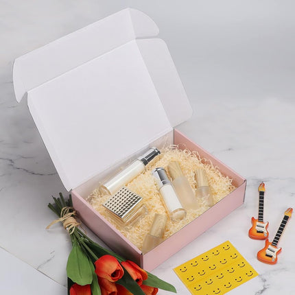 HORLIMER 12x9x3 inches Shipping Boxes Set of 20, Pink Medium Corrugated Cardboard Gift Mailer Box
