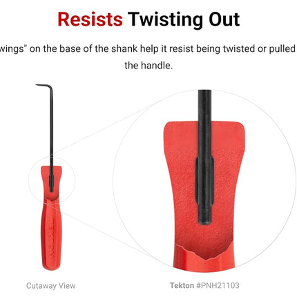 TEKTON Blunt Pick and Hook Set (5-Piece) | PNH90403 | Made in USA