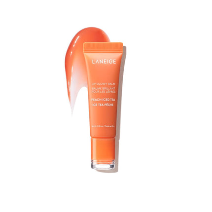 LANEIGE Lip Glowy Balm Peach Iced Tea: Hydrate, Gl