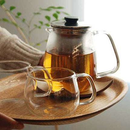 Kinto Unitea Teapot Set, Large, 720 ml Capacity, Stainless Steel