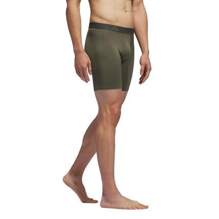 adidas Mens Microfiber Boxer Briefs Underwear Multipack – Athletic, Moisture Wicking, Stretch Fit & Tagless