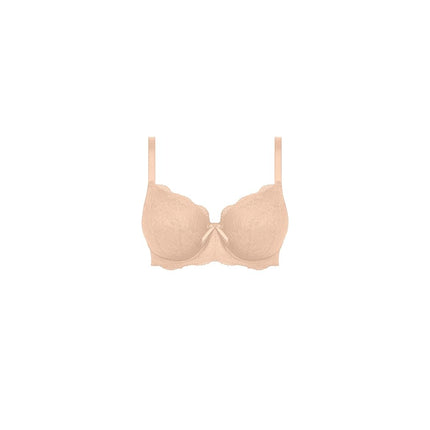 Freya Womens Fancies Lace Balcony Underwire Bra, Natural Beige, 28HH US