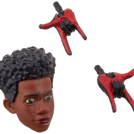 Marvel Legends Series Spider-Man: Cruzando el Spider-Verse (Primera parte) Figura de acción de Miles Morales de 15 cm, 3 accesorios