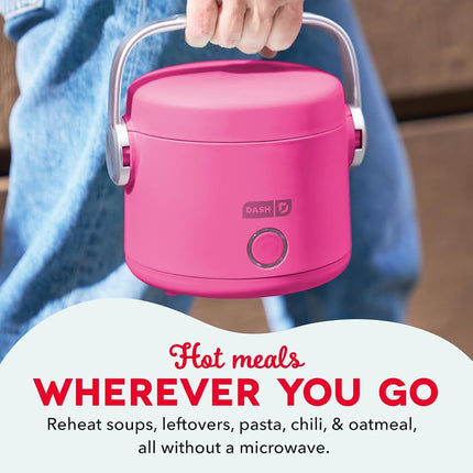 Réchauffe-Plat Personnel DASH Hot2Go® (590 ml) - Rose Vif