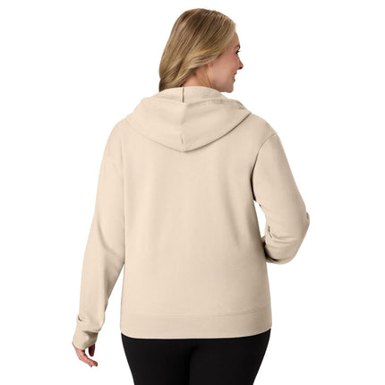 JUST MY SIZE womens Just My Size Zip-up Fleece Women's Hoodie, Ecosmart Hooded Sweatshirt, Plus Size