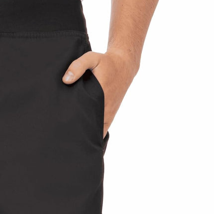 Chef Works Men's Pbn01blkm Chefs Pants, Black, M UK