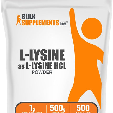 BulkSupplements.com L-Lysine Powder - as L-Lysine 