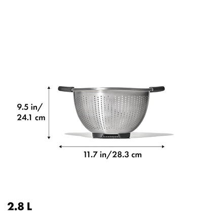 OXO Good Grips Stainless Steel Colander, 2.8 L