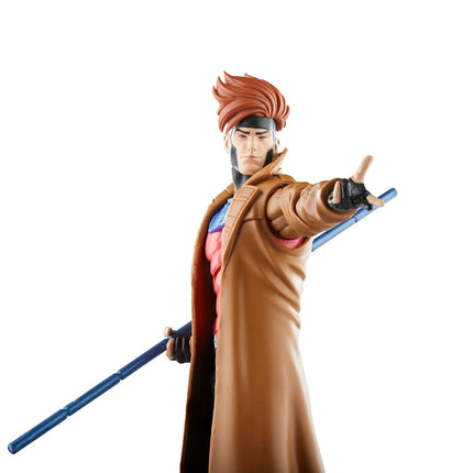Hasbro Marvel Legends Series Gambit, X-Men ‘97 6" Marvel Legends Action Figures, Red