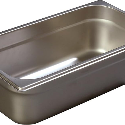 Carlisle FoodService Products Durapan Stainless Steel Steam Table Pan, Commercial Food Pan, Chafing Pan with Spoonable Corners for Catering, Buffets, Restaurants, 4 Inches Deep, Silver, (Pack of 6)