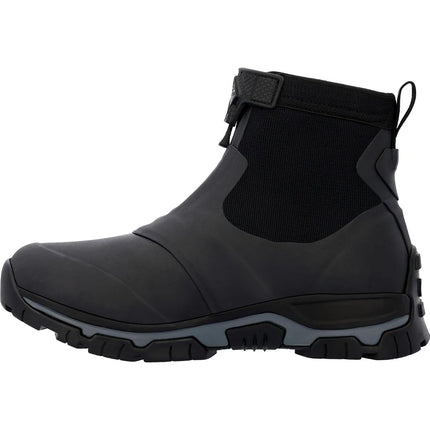 Muck Boots Men's Apex Mid Zip Performance Waterproof Ankle Boots, Olive, 11