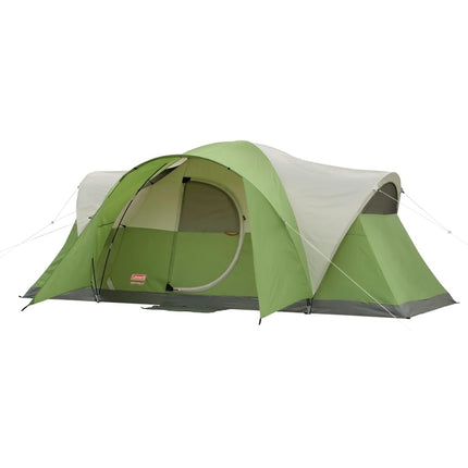 Coleman 8-Person Tent for Camping | Elite Montana Tent with Easy Setup,Green,16 x 7