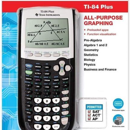 Texas Instruments TI-84 Plus Graphics Calculator (84PL/CLM/1L1/B)