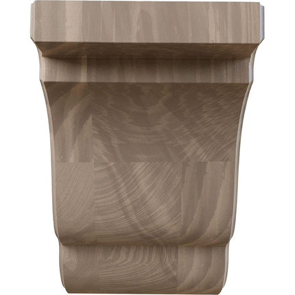 Ekena BKTW05X05X08BEWA 1/4" W x 5" D x 7 1/2" H Bedford Bracket, Walnut