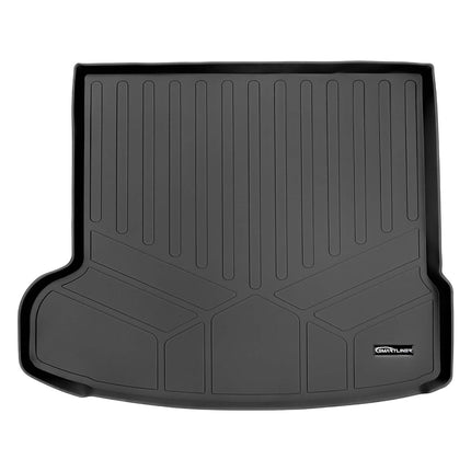 SMARTLINER All Weather Custom Fit Cargo Trunk Liner Floor Mat Black for 2017-2019 Jaguar F-Pace / 2018-2019 Range Rover Velar
