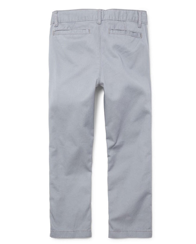 The Children's Place Boys Stretch Skinny Chino Pants, Fin Gray Single, 12