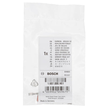 Bosch Angle Grinder OEM Replacement Brush Set # 1607000V61