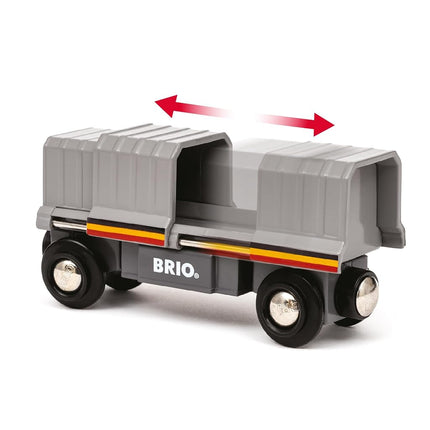BRIO World - Trains of the World Santa Fe Train for Kids Age 3 Years and Up - Wooden Railway Accessories and Add Ons