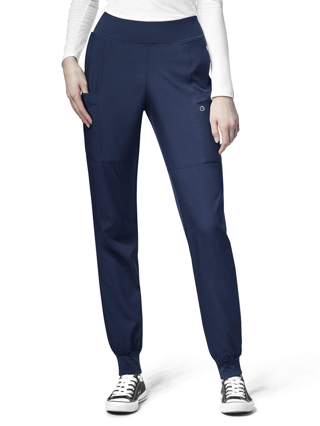 WonderWink 5555TNAVYMDT W123 Women's Comfort Waist