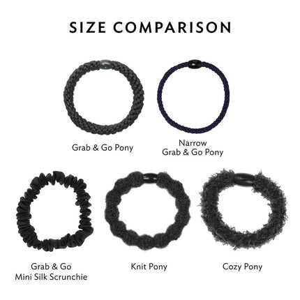 Tubo de gomas para el pelo Grab & Go de L. Erickson