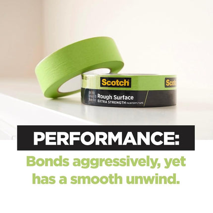 Scotchblue 20601A Masking Tape for Hard-to-Stick Surfaces - Green