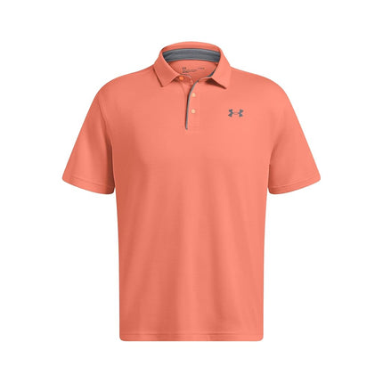 Men's Tech Polo Shirt Flare Orange/Pitch Gray M M