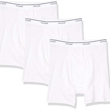 Fruit of the Loom Coolzone White Boxer Briefs - 3 