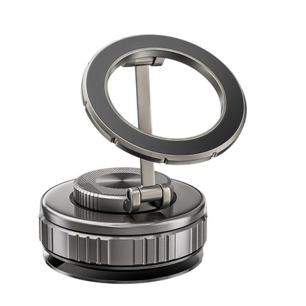 UBeesize 2025 Upgraded 360° Magsafe Vacuum Magnetic Car Phone Holder [108+LBS Strongest Suction&3000gf Dual-Lock Nano Gel] Dashboard & Windshield Mount, Compatible with iPhone 16/15/14/13&Other Phones