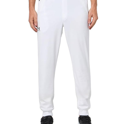 Under Armour Mens Sportstyle Tricot Jogger, (100) White / / Black, X-Large