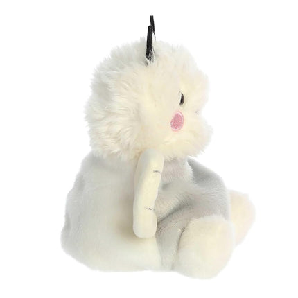 AURORA Adorable Palm Pals Astra Moth Stuffed Animal - Pocket-Sized Play - Collectable Fun - White 5 Inches