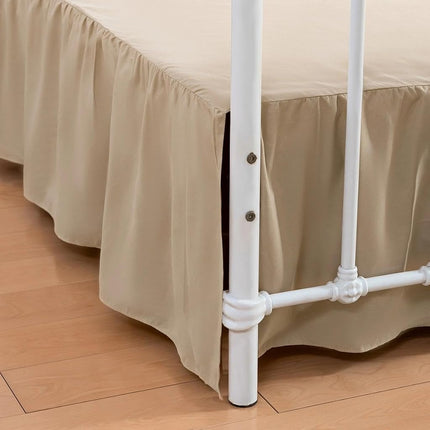Xuan dian Bed Skirt King Size Ruffled Bed Skirts w