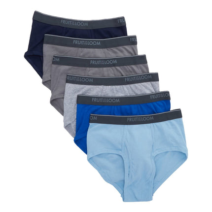 Fruit of the Loom Mens Fashion Briefs 6 pack, Asso