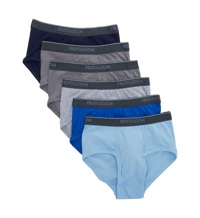 Fruit of the Loom Mens Fashion Briefs 6 pack, Asso