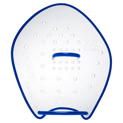 TYR Catalyst Stroke Paddle - (101) Clear - XXL