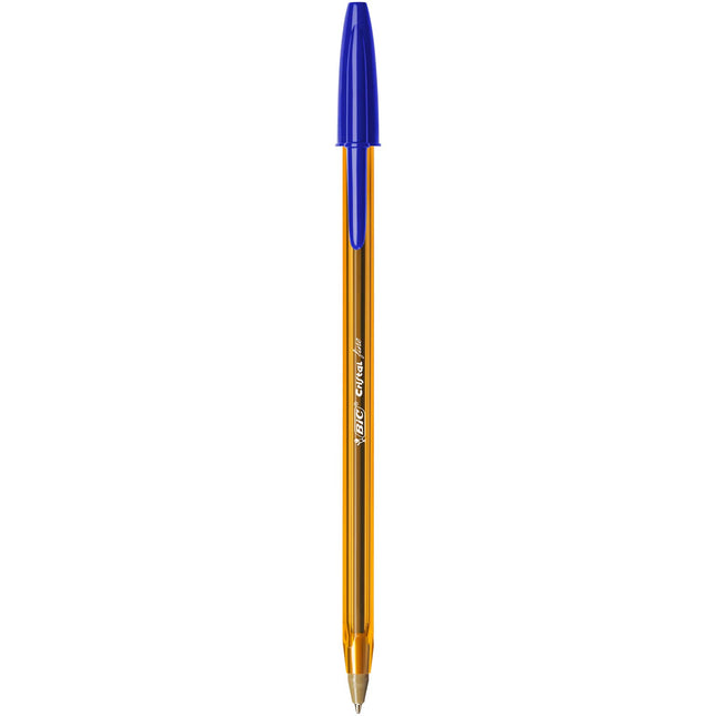 BIC Cristal Fine Ballpoint Pen Pack of 4 blue