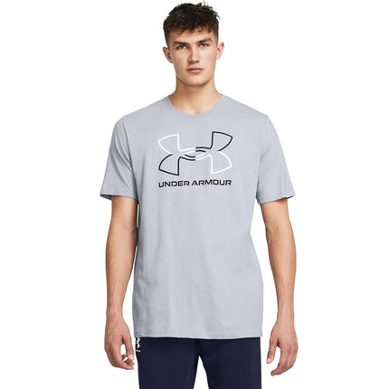 Ua Mens Ua Gl Foundation Update Ss Mod Gray Medium Heather / / Black Xs