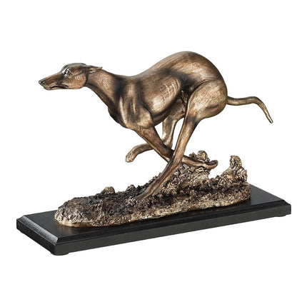 Greyhound Whippet Art Deco Dog Statue [Kitchen]