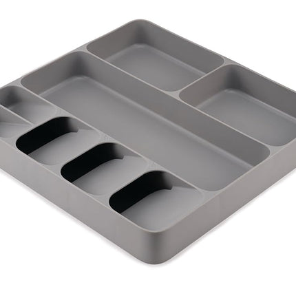 Joseph Joseph DrawerStore Cutlery, Kitchen Utensils and Cooking Utensil Gadget Accessories Organiser, in drawer storage - Grey