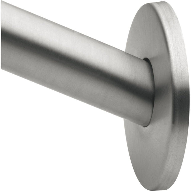 Moen 65-F-BS Donner Low-Profile Curved Shower Rod 