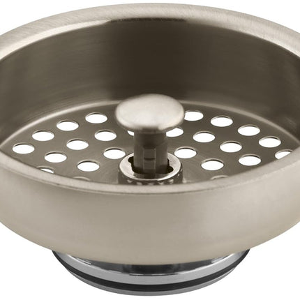 KOHLER K-8803-BV Duostrainer Basket Strainer, Vibrant Brushed Bronze