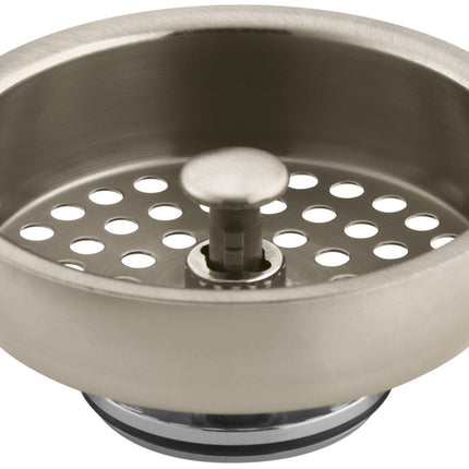 KOHLER K-8803-BV Duostrainer Basket Strainer, Vibr