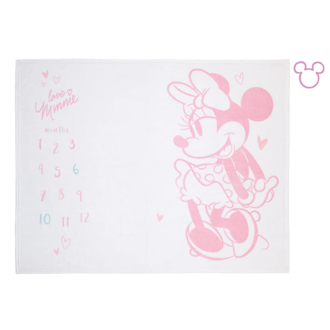 Disney Minnie Mouse White, Pink, and Aqua Super So