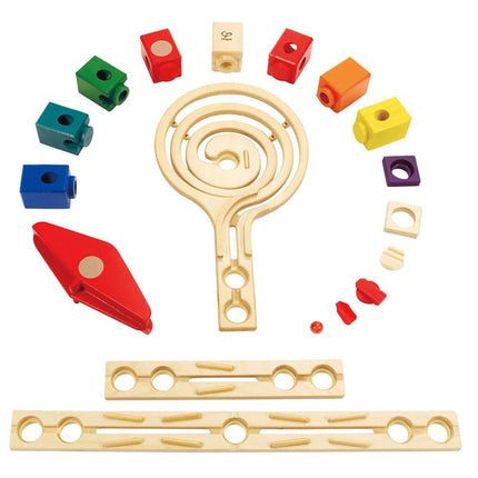 Hape - Quadrilla - Vertigo Wooden Marble Run