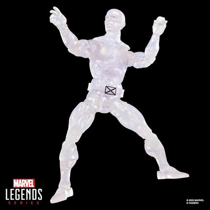 Marvel Legends Series Secret Wars Ice Man, X-Men Retro Marvel Comics Collectible 6 Inch Action Figure with Lenticular Shield