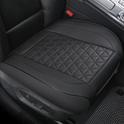 Black Panther 1 Pair Luxury Faux Leather Car Seat 